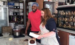 Video: Bake Off star Selasi in chocolate heaven during York visit