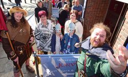 Queues Crowd Coppergate as Jorvik Viking Centre Finally Re-opens
