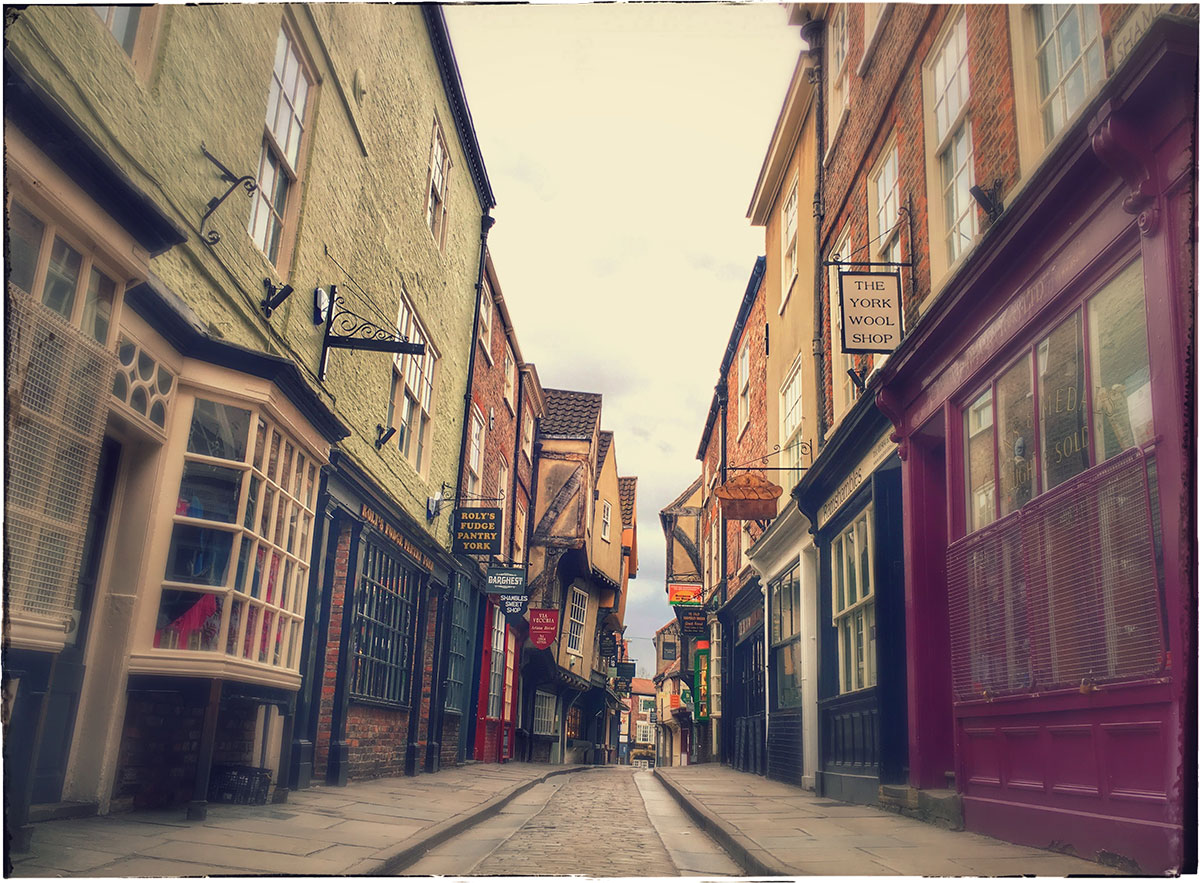 In your face, Edinburgh Royal Mile! York has Britain’s prettiest street