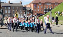 Video: Hundreds of guides and scouts join the St George’s Parade through York