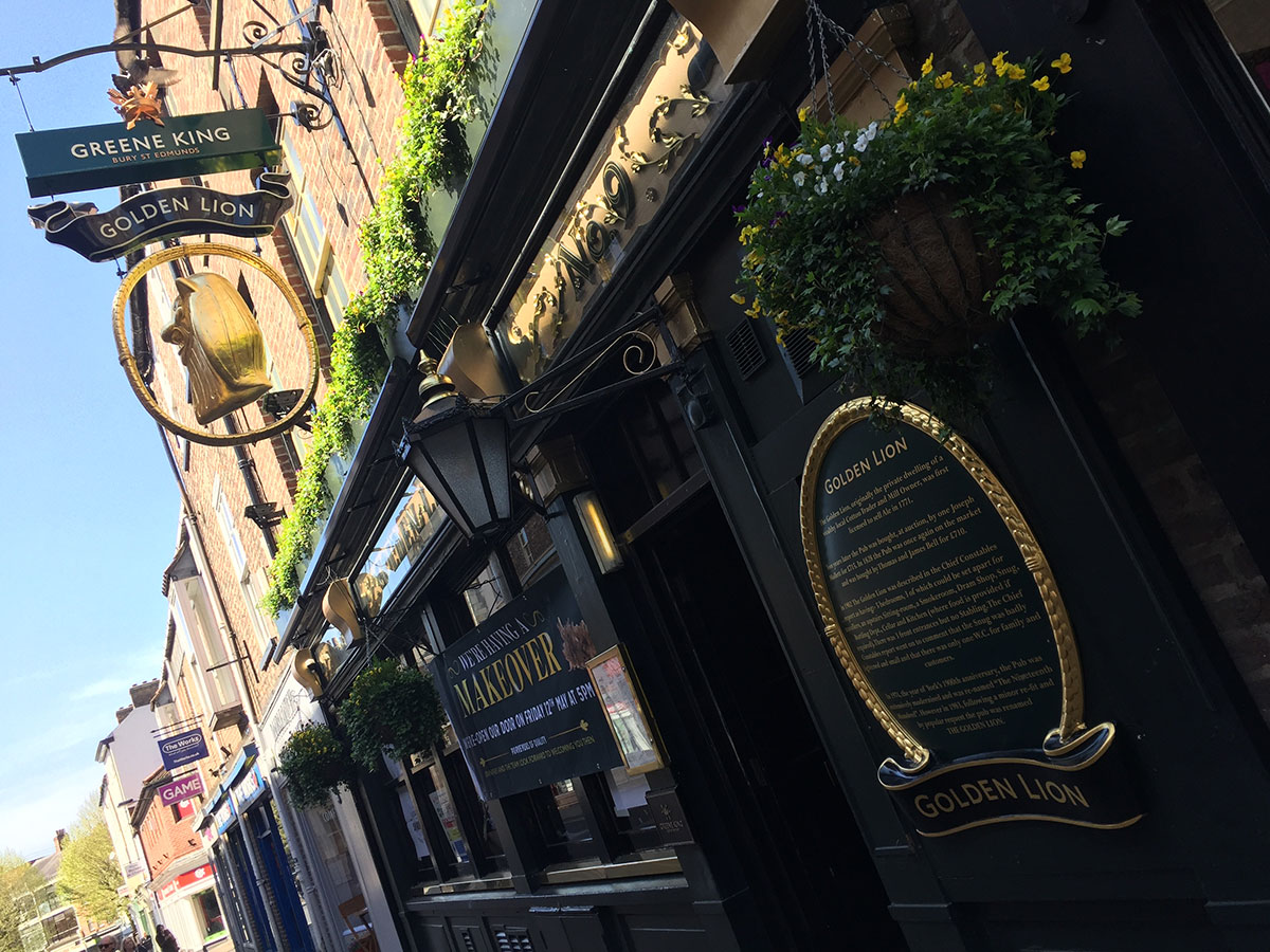 City centre pub closed for a big refurb – terrace included
