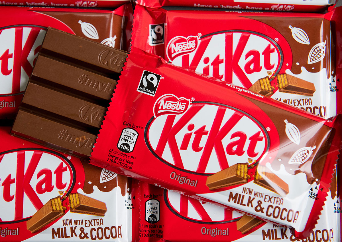 Thumbs down: Bid to trademark ‘iconic’ four-finger KitKat thrown out