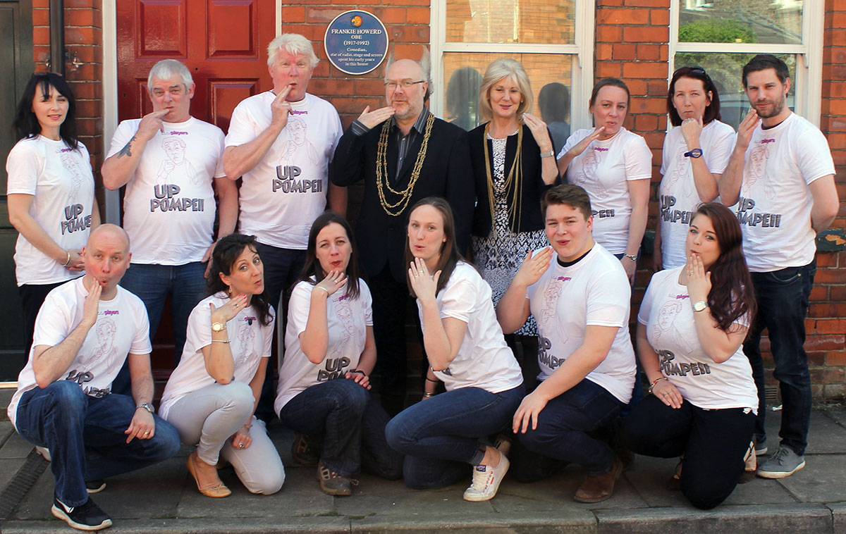 Birthday treat for Lord Mayor as he travels Up Pompeii