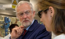 Jeremy Corbyn lambasts PM’s climate change ‘subservience’ to Donald Trump during York visit