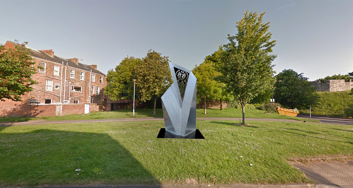 New public sculpture divides York opinion: gorgeous and beautiful or jarring eyesore?