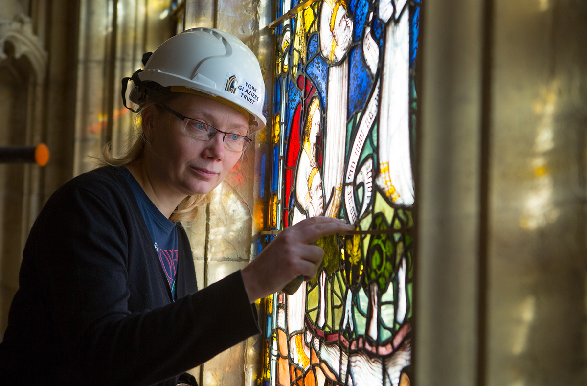 ‘Race against time’ to save York Minster’s world-famous stained glass windows