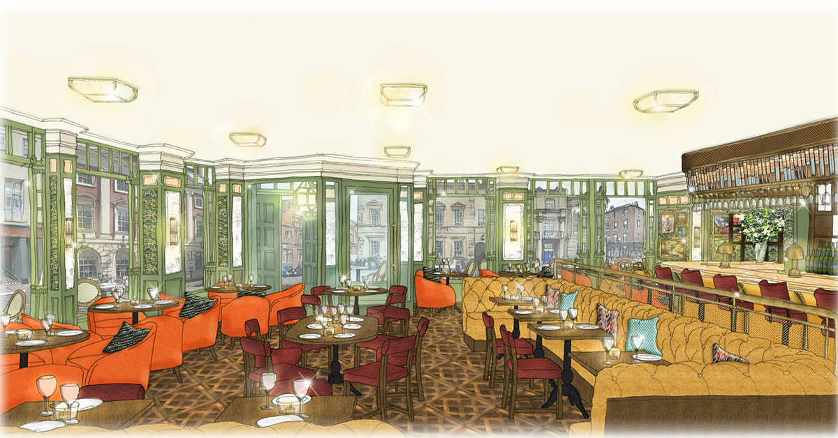Super swish! This is what The Ivy will look like when it opens in York