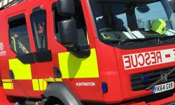Man taken to hospital after house fire in York