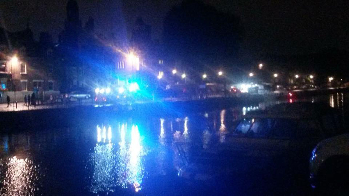 Man impaled on railings in York cut free by firefighters