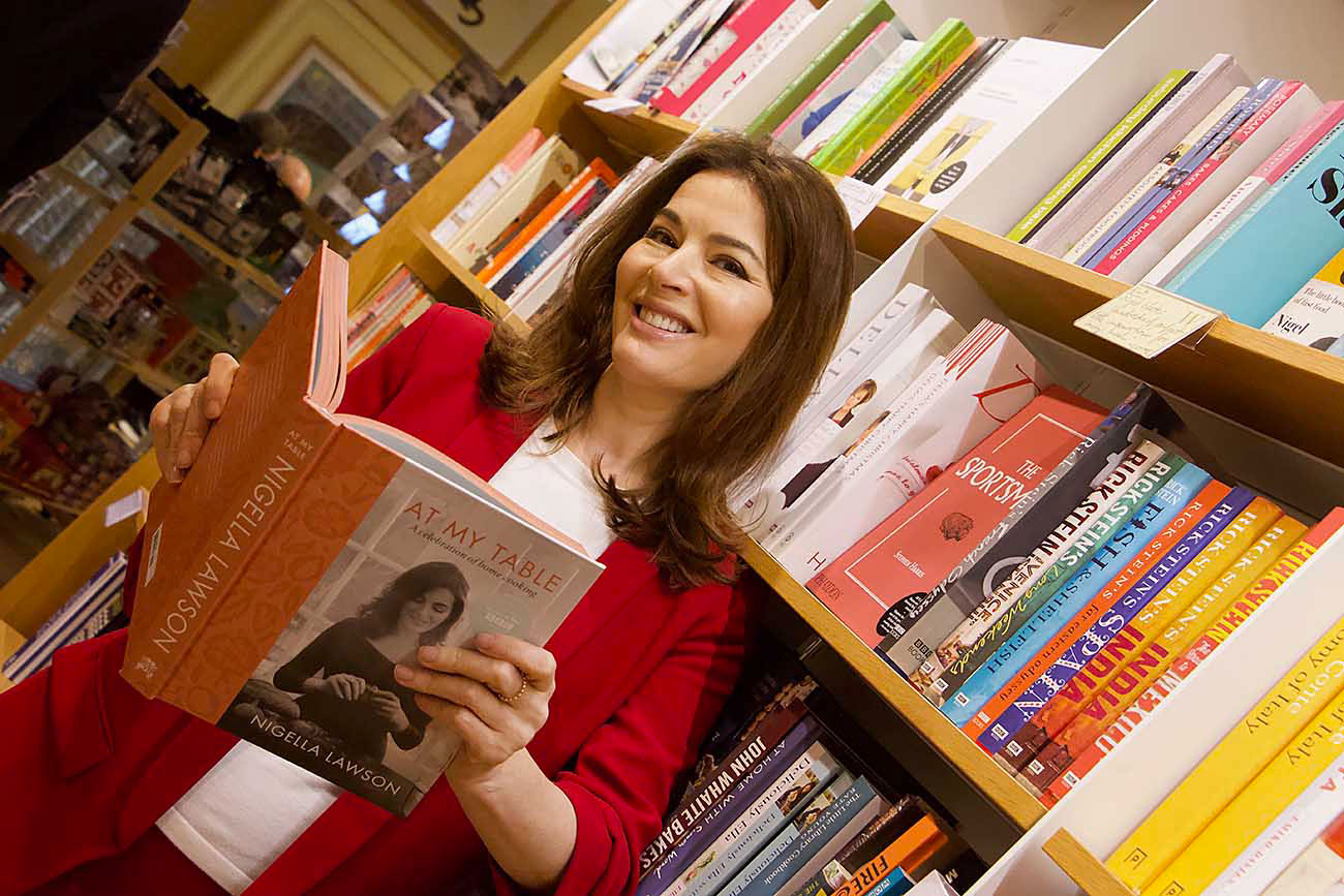 Foodie heaven as domestic goddess Nigella Lawson hits town