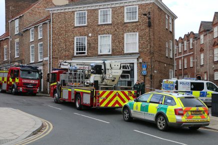 Updated: Man talked down safely from York roof after six hours