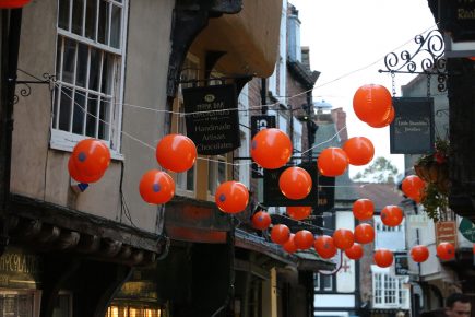 Giant chocolate oranges adorn Shambles in surprise tribute to Terry’s