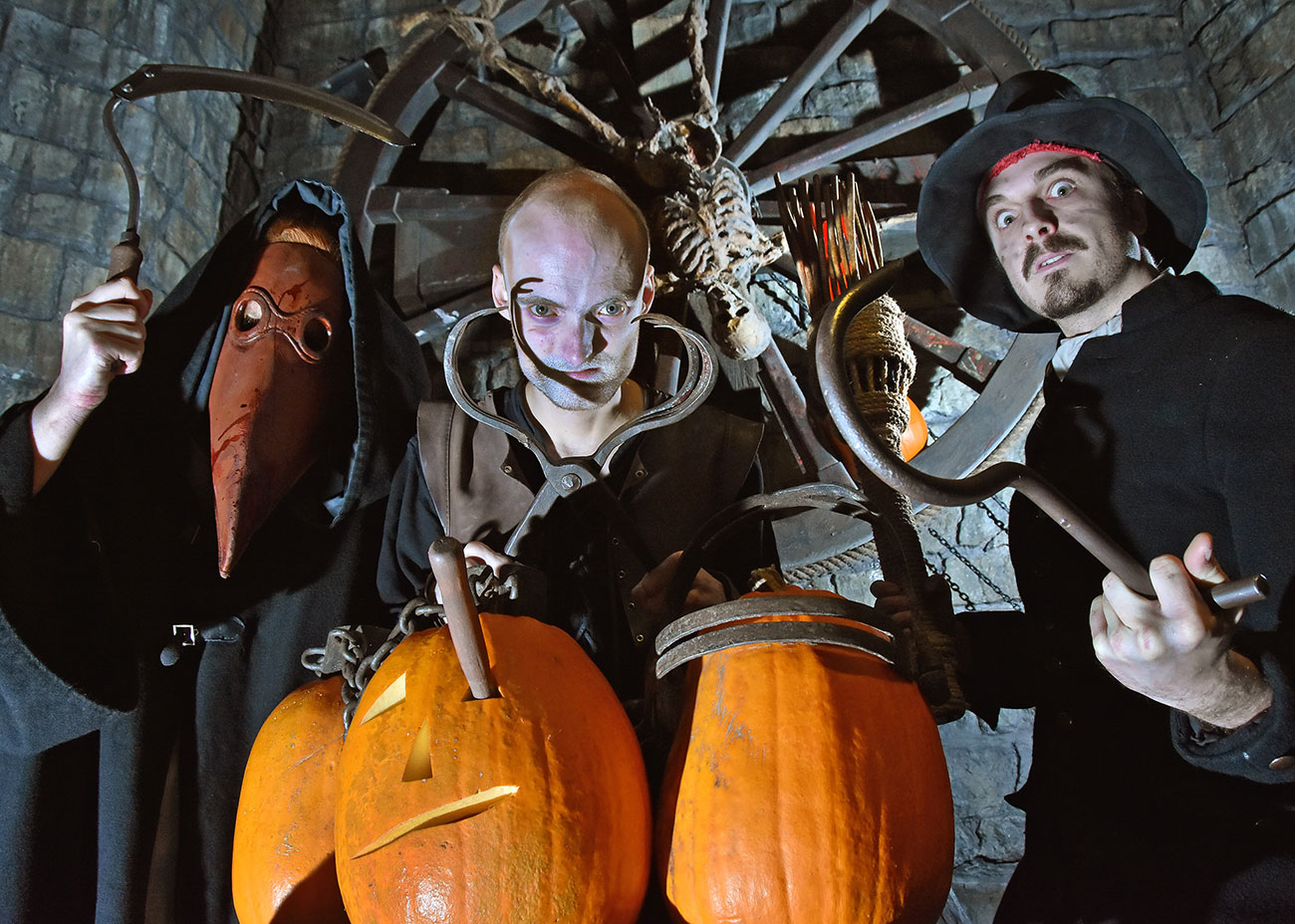 Street spooks and floating phantoms…The scares are everywhere this Halloween