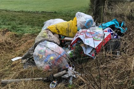 ‘Man with van’ charged York resident to take away rubbish – then dumped it here