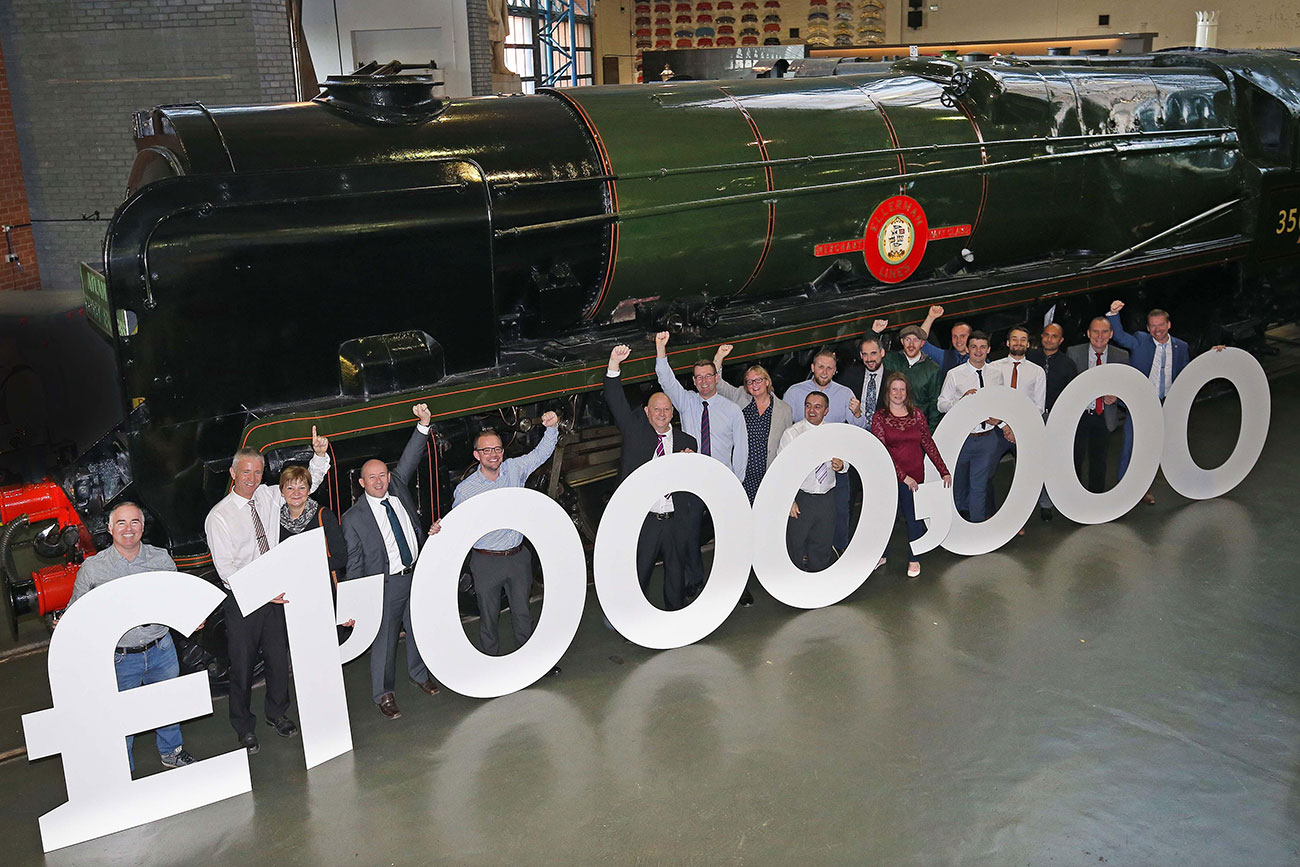 Railway syndicate scoops £1 million lottery win
