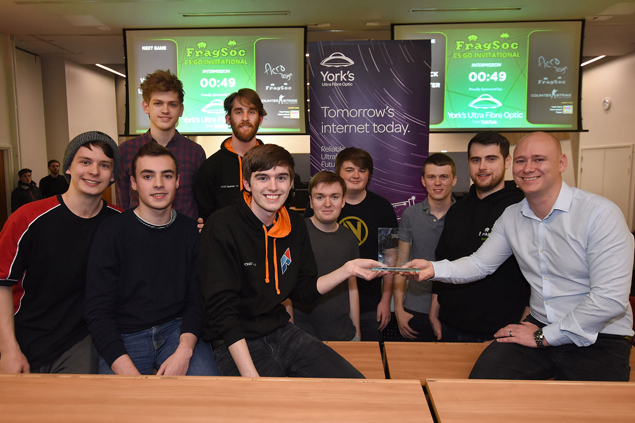 York the centre of the sporting universe – in e-sports, at least