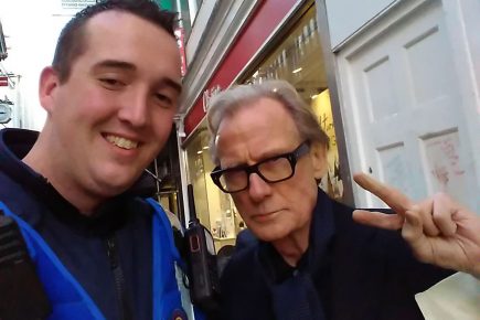 ‘Uber cool’ film star Bill Nighy is in York – and making lots of friends