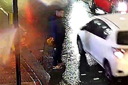CCTV image released after ‘altercation’ in rush hour traffic left woman with leg injuries