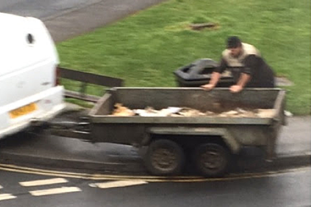 York man photographed dumping rubble in litter bin jailed for nine months