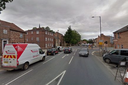 Car accident in York leaves two people hurt