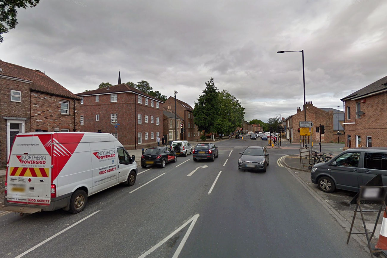 Car accident in York leaves two people hurt