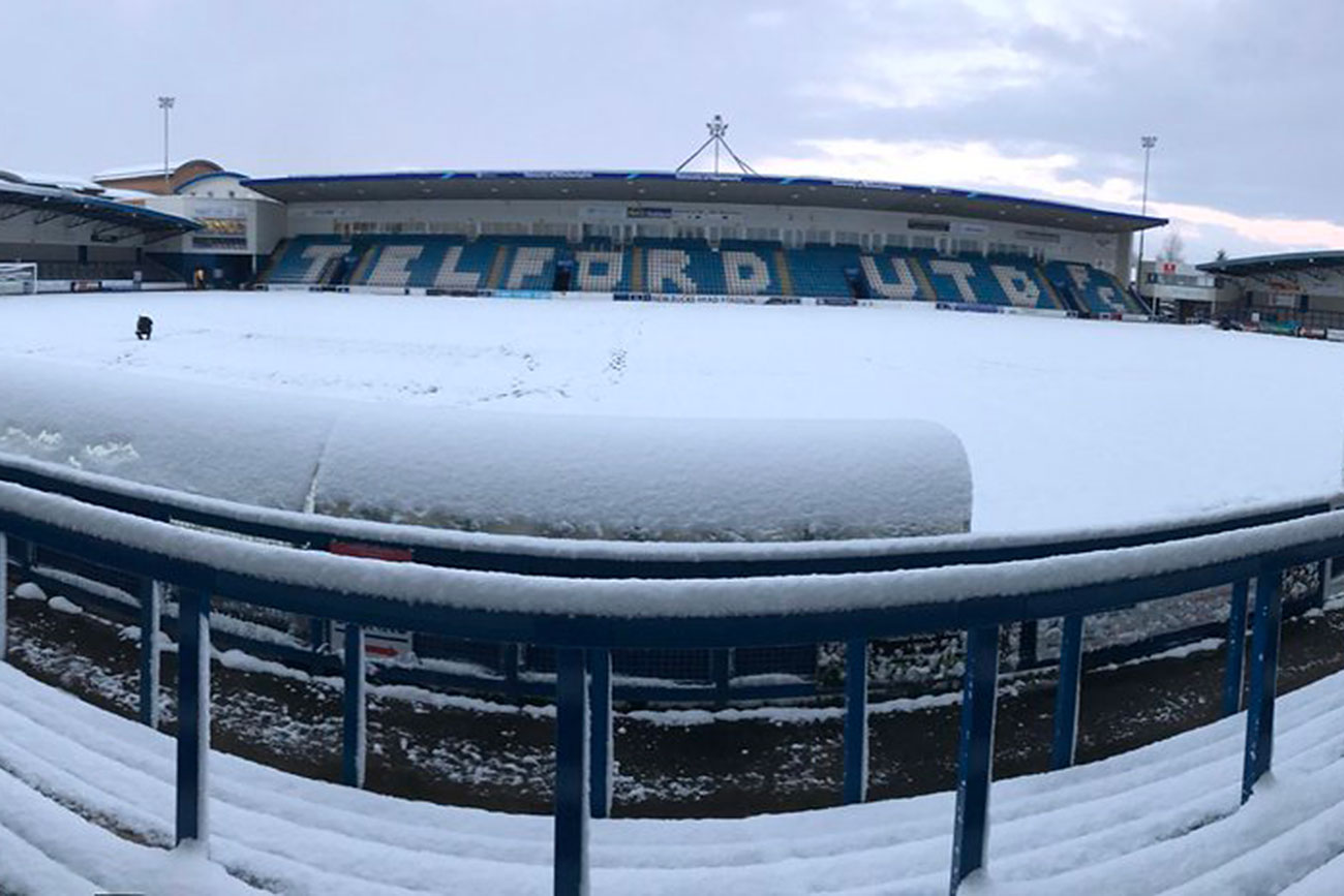 Match off! Telford United vs York City postponed