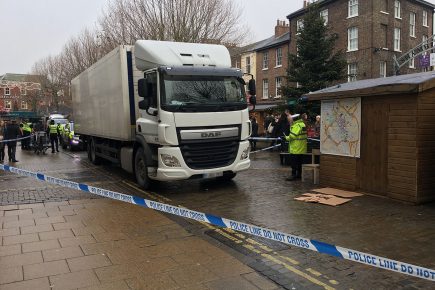 Woman seriously hurt after collision with lorry in York city centre