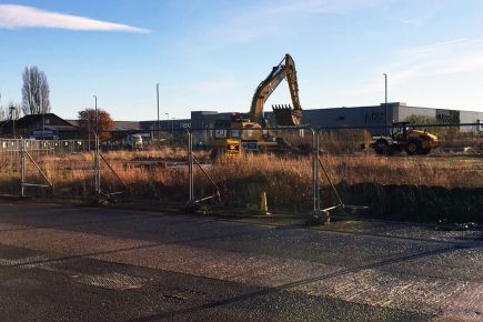 The diggers are in! Work finally underway on York Community Stadium