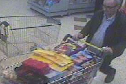 Man fills trolley with groceries at York Morrisons, leaves without paying