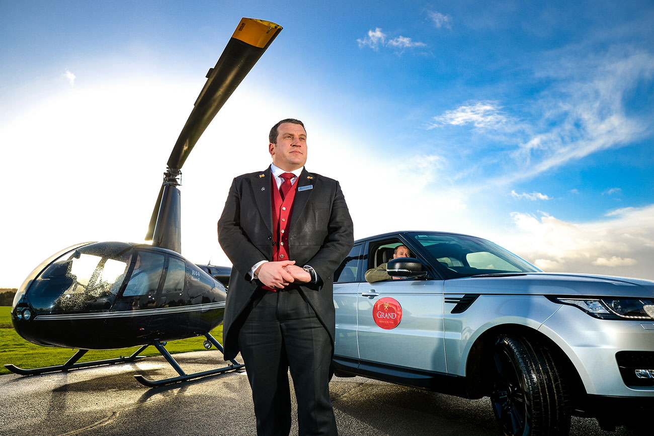 York hotel’s new helicopter taxi service whisks guests here in style