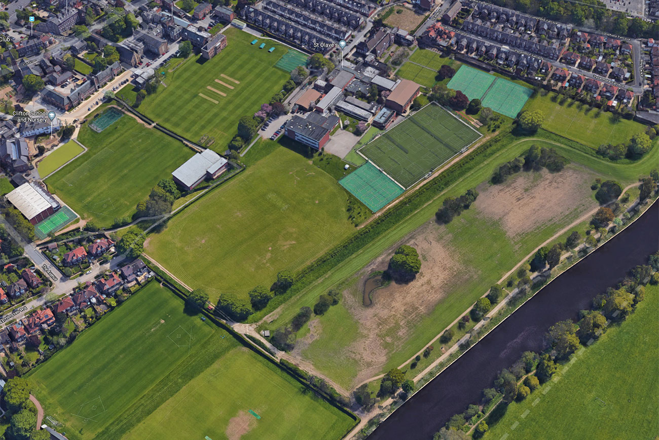 Teenage gang punch and kick York runner leaving him in hospital