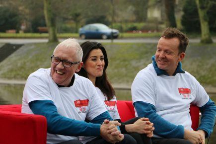 This is why three top telly presenters were sitting on a sofa by the river in York