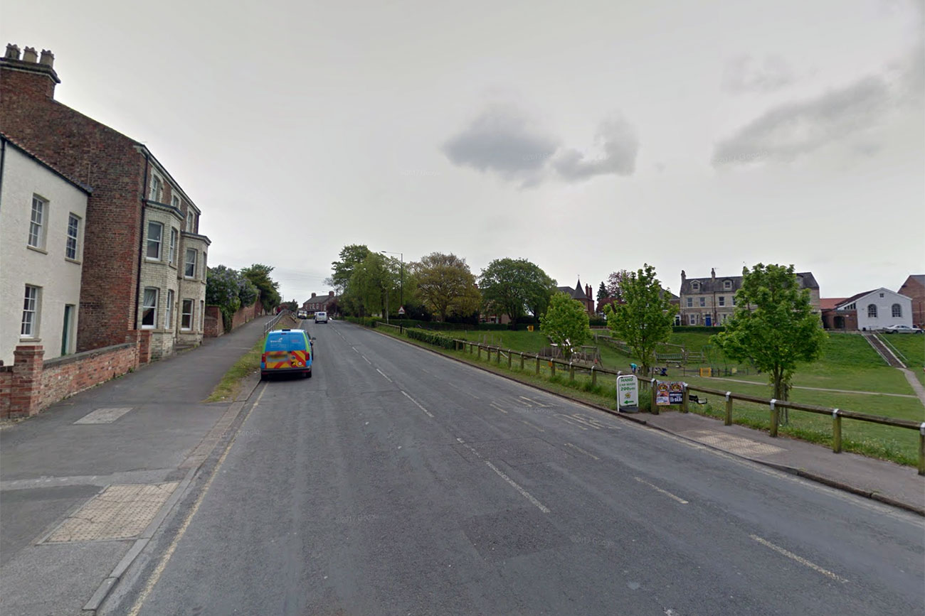 Suspected drink driver crashes into police car after driving on the wrong side of York road