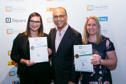 Dragon’s Den star champions two York business women