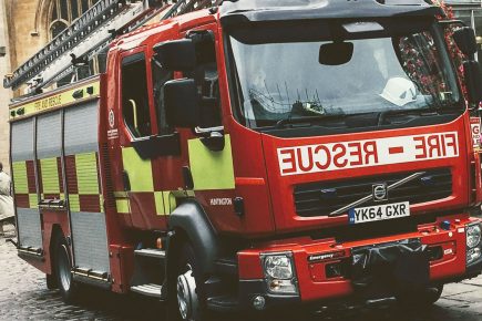 Driver rescued through windscreen after lorry crash