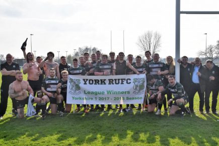 Championies! York Rugby Club secure Yorkshire One crown with late fightback