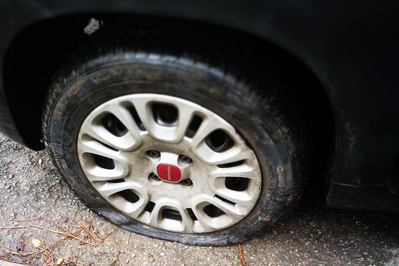 Six cars have their tyres slashed in one night in ‘outrageous’ criminal damage spree
