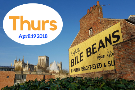 Today in York – Thursday, April 19 2018