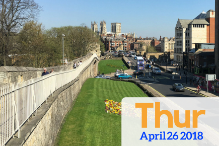 Today in York – Thursday, April 26 2018