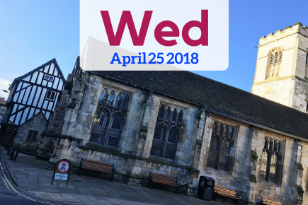 Today in York – Wednesday, April 25 2018