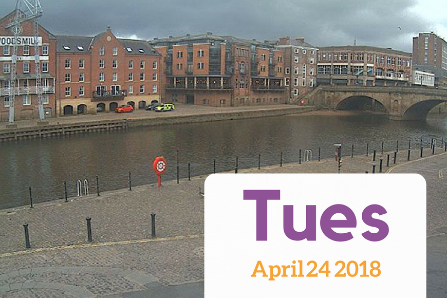 Today in York – Tuesday, April 24 2018