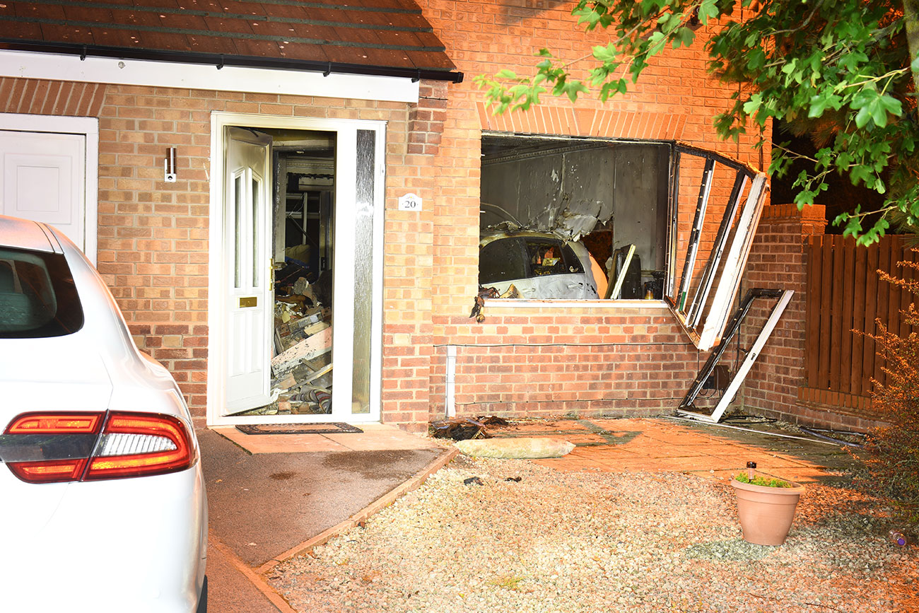 Revealed: The devastation caused when driver smashed his car into a York house