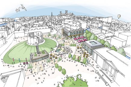 Goodbye Castle car park – hello public space! City centre masterplan revealed