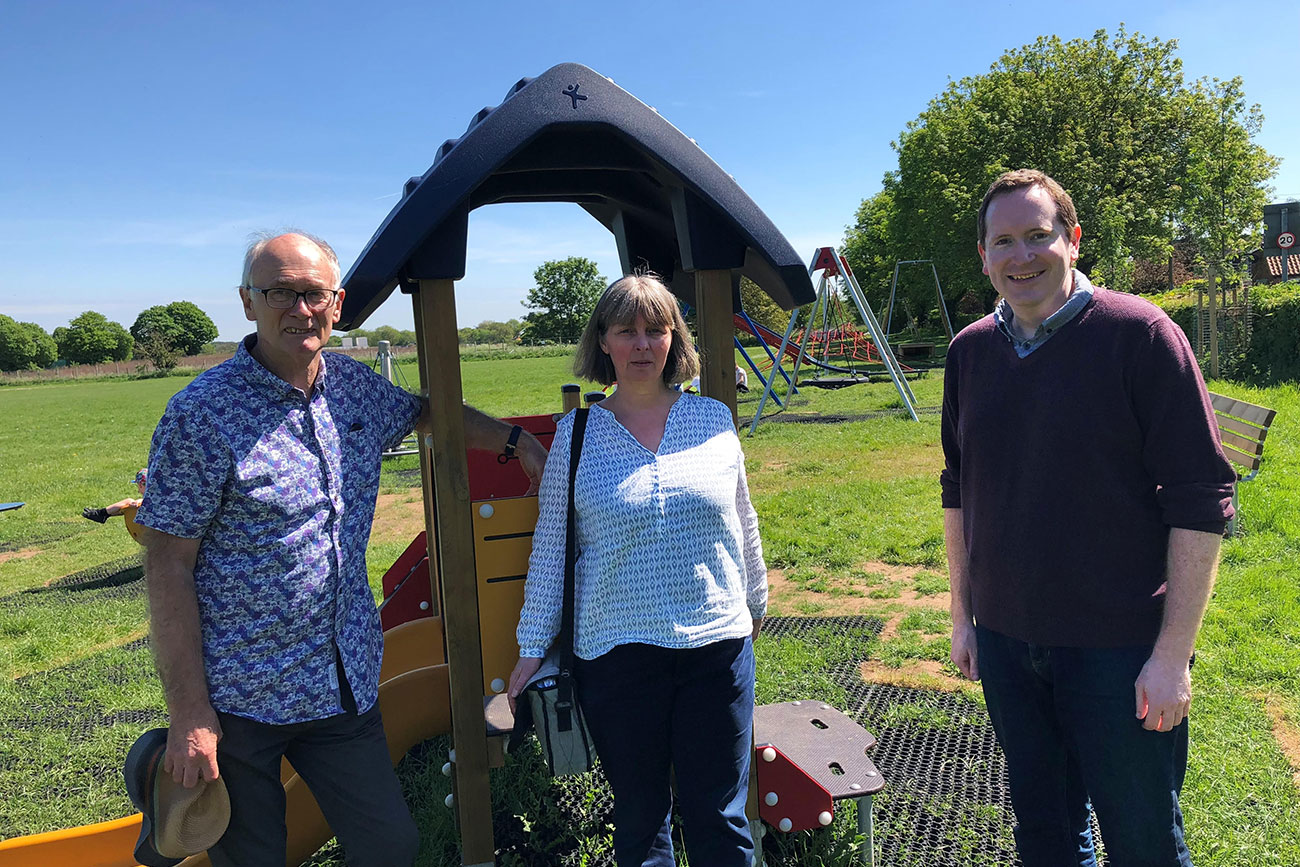York has a new play area, complete with zip wire