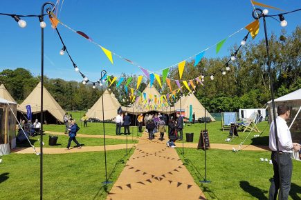 An open air cinema and tipi bar will pop-up next to York Minster in new summer festival