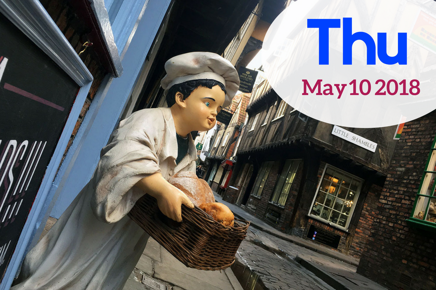 Today in York – Thursday, May 10 2018