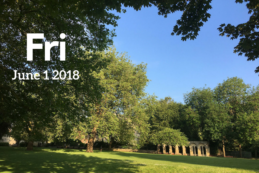 Today in York – Friday, June 1 2018