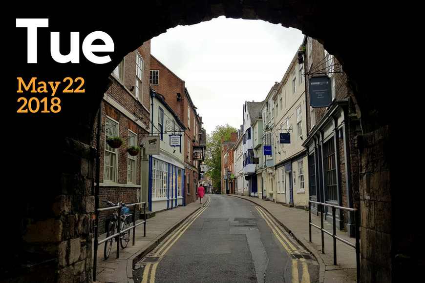 Today in York – Tuesday, May 22 2018