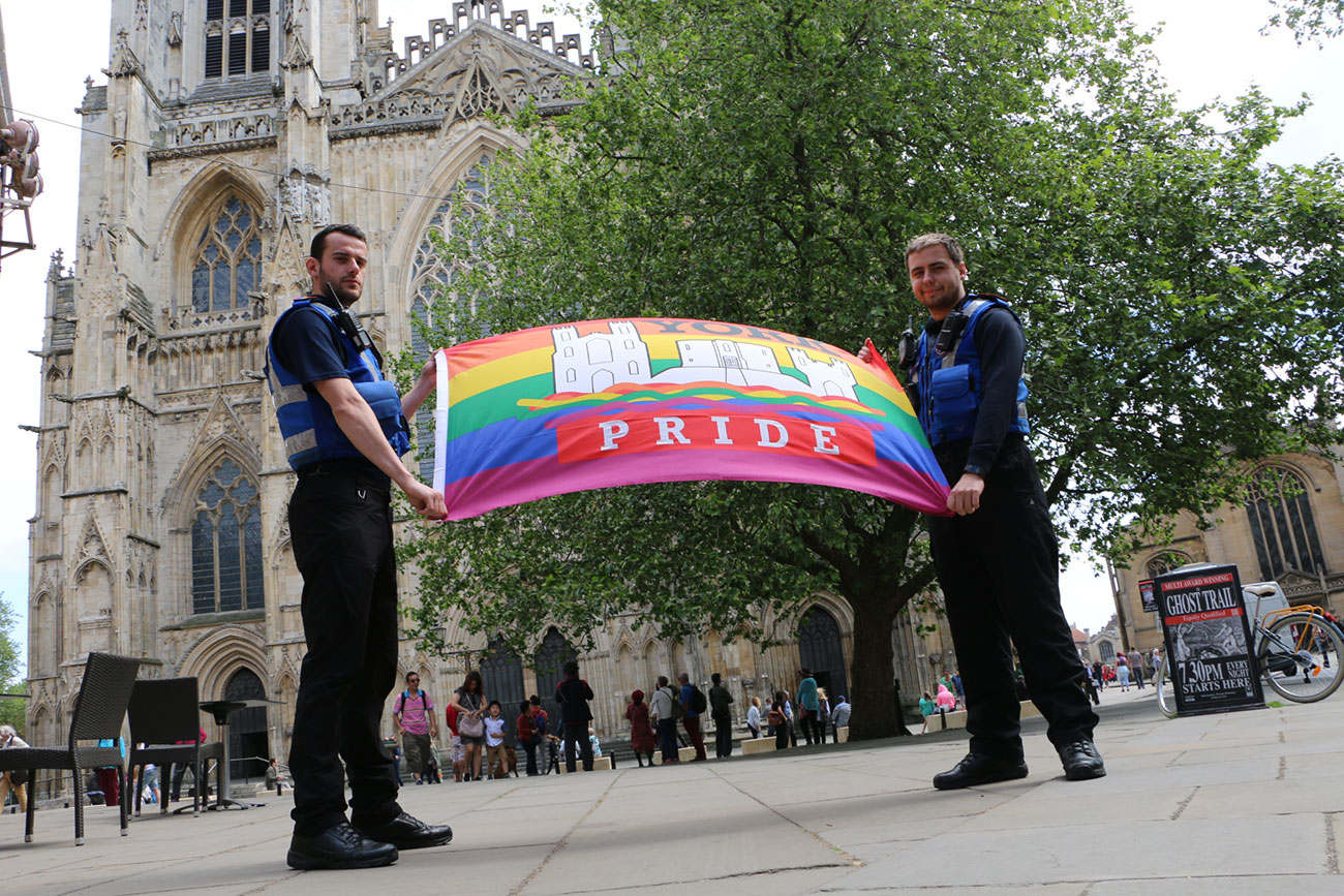 ‘Incredible support!’ Sixty businesses and the BID fly the flag for York Pride