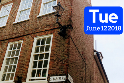 Today in York – Tuesday, June 12 2018
